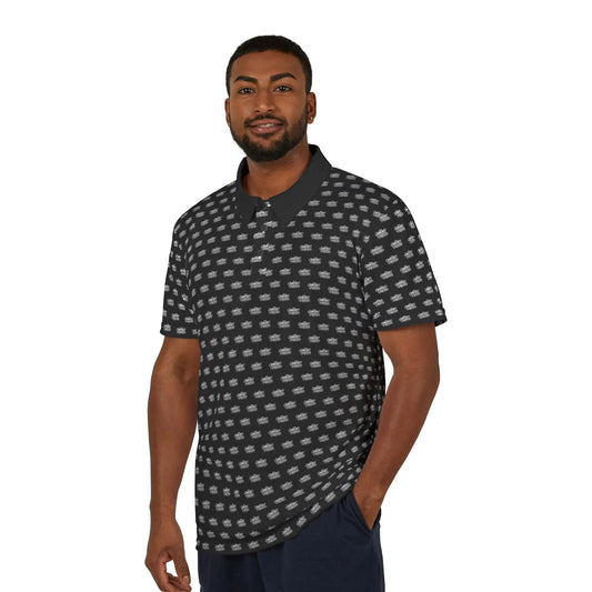 Squarebody Builderz AOP Logo Polo Shirt Printify