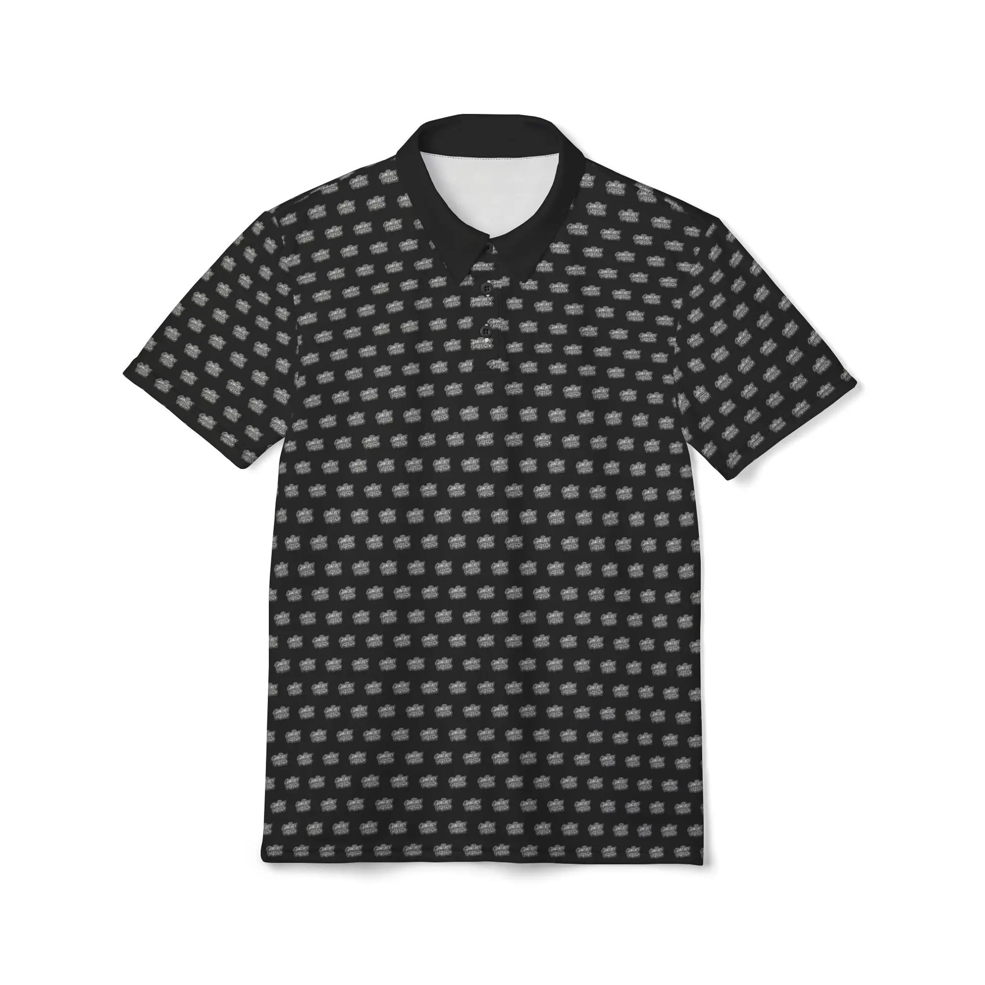 Squarebody Builderz AOP Logo Polo Shirt Printify