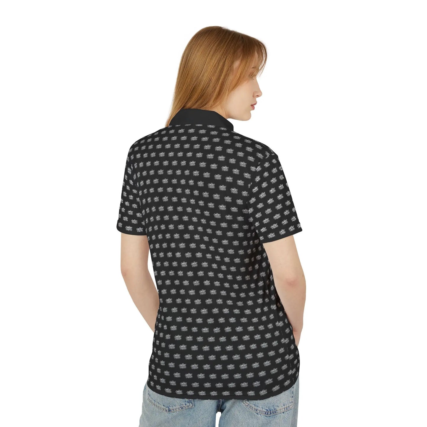 Squarebody Builderz AOP Logo Polo Shirt Printify
