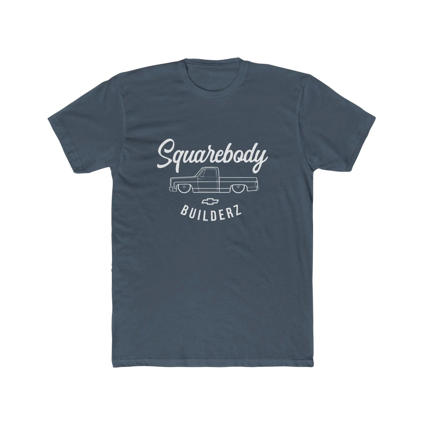Squarebody Builderz Chevy truck LOGO tshirt Printify