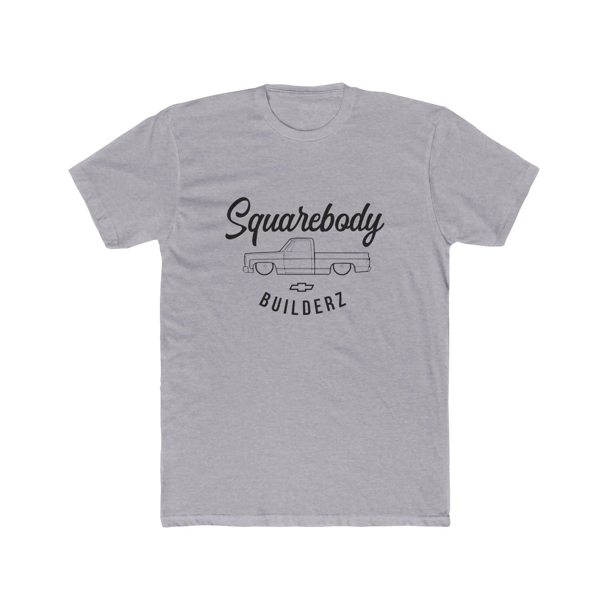 Squarebody Builderz Chevy truck LOGO tshirt Printify