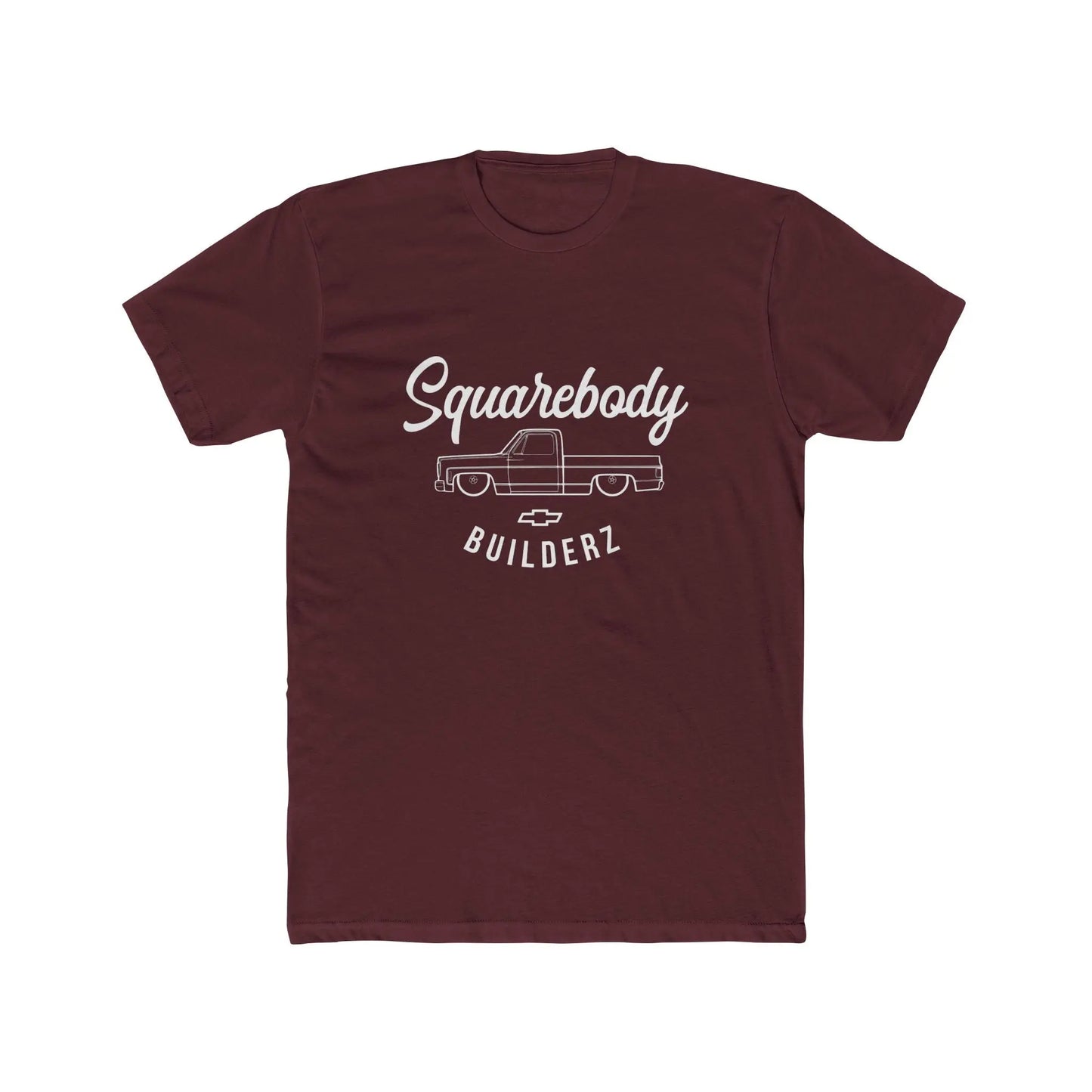 Squarebody Builderz Chevy truck LOGO tshirt Printify