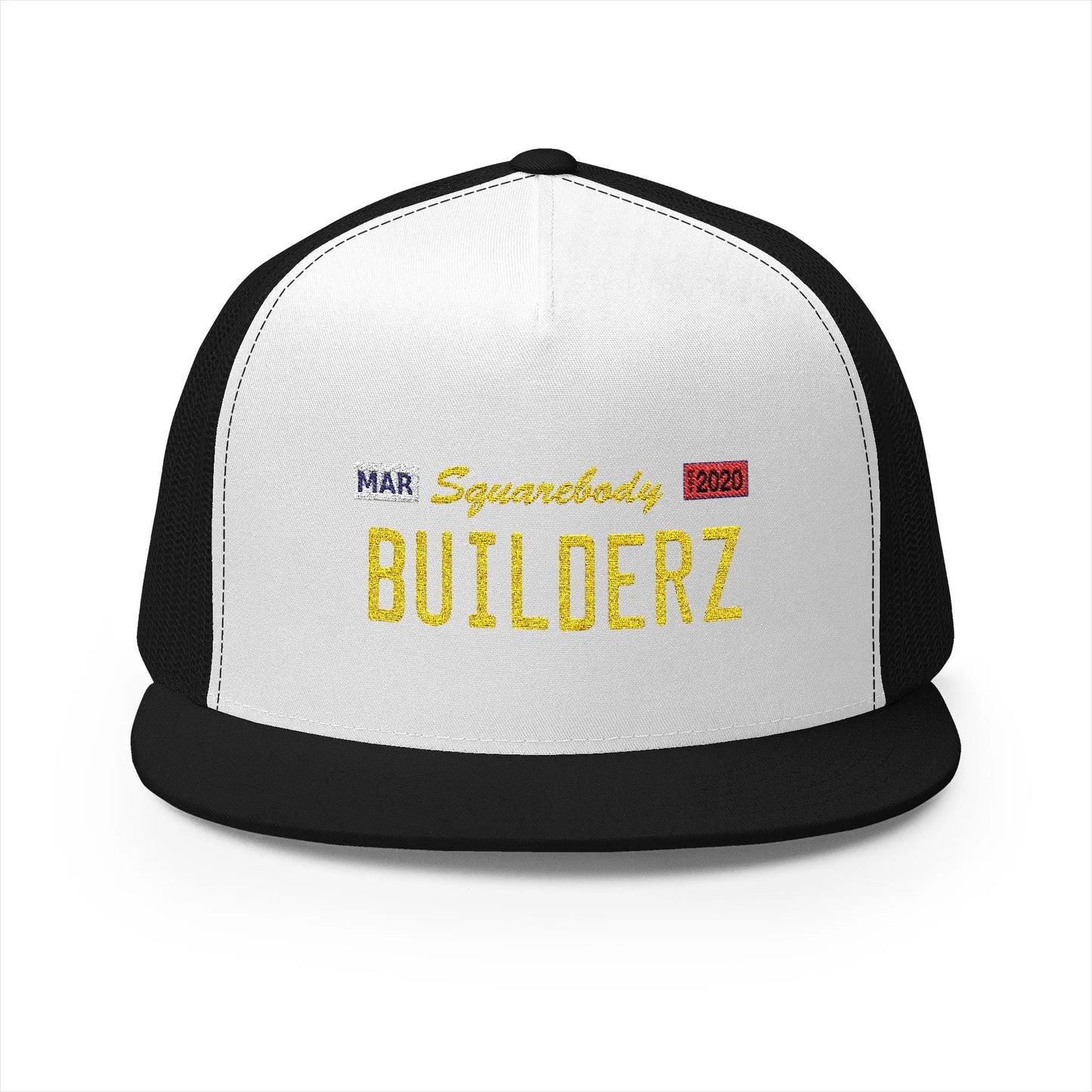 Squarebody Builderz Embroidered Trucker Cap Printify