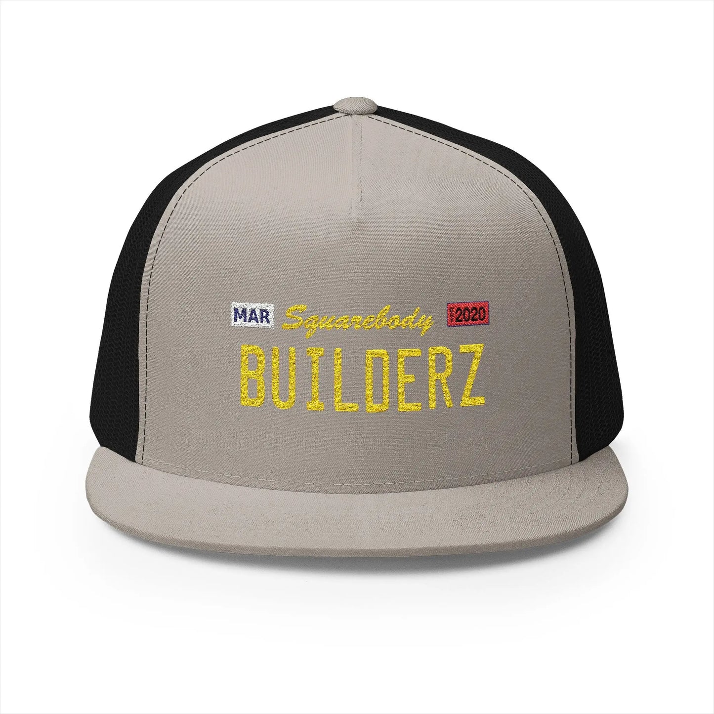 Squarebody Builderz Embroidered Trucker Cap Printify