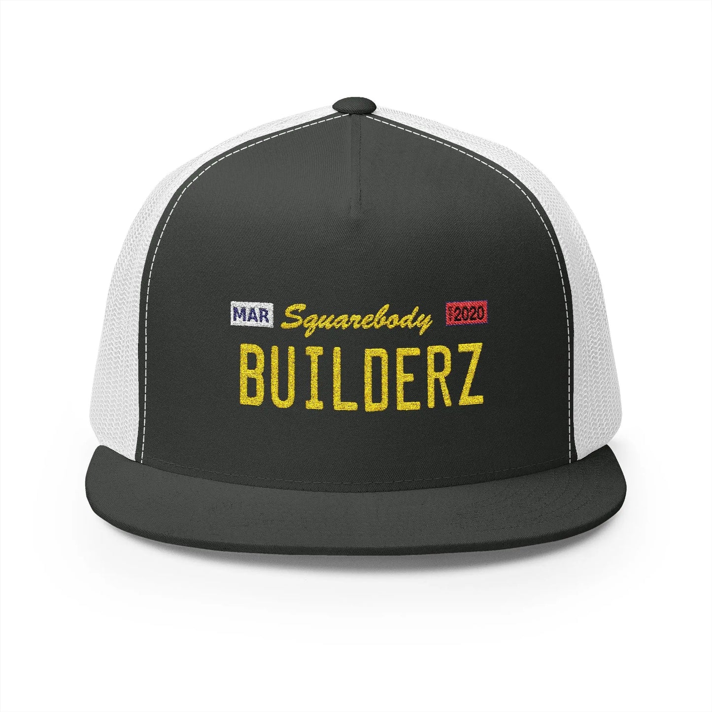 Squarebody Builderz Embroidered Trucker Cap Printify
