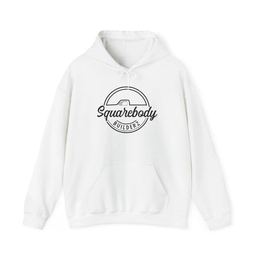 Squarebody Builderz Round Circle Design hooded sweater Printify