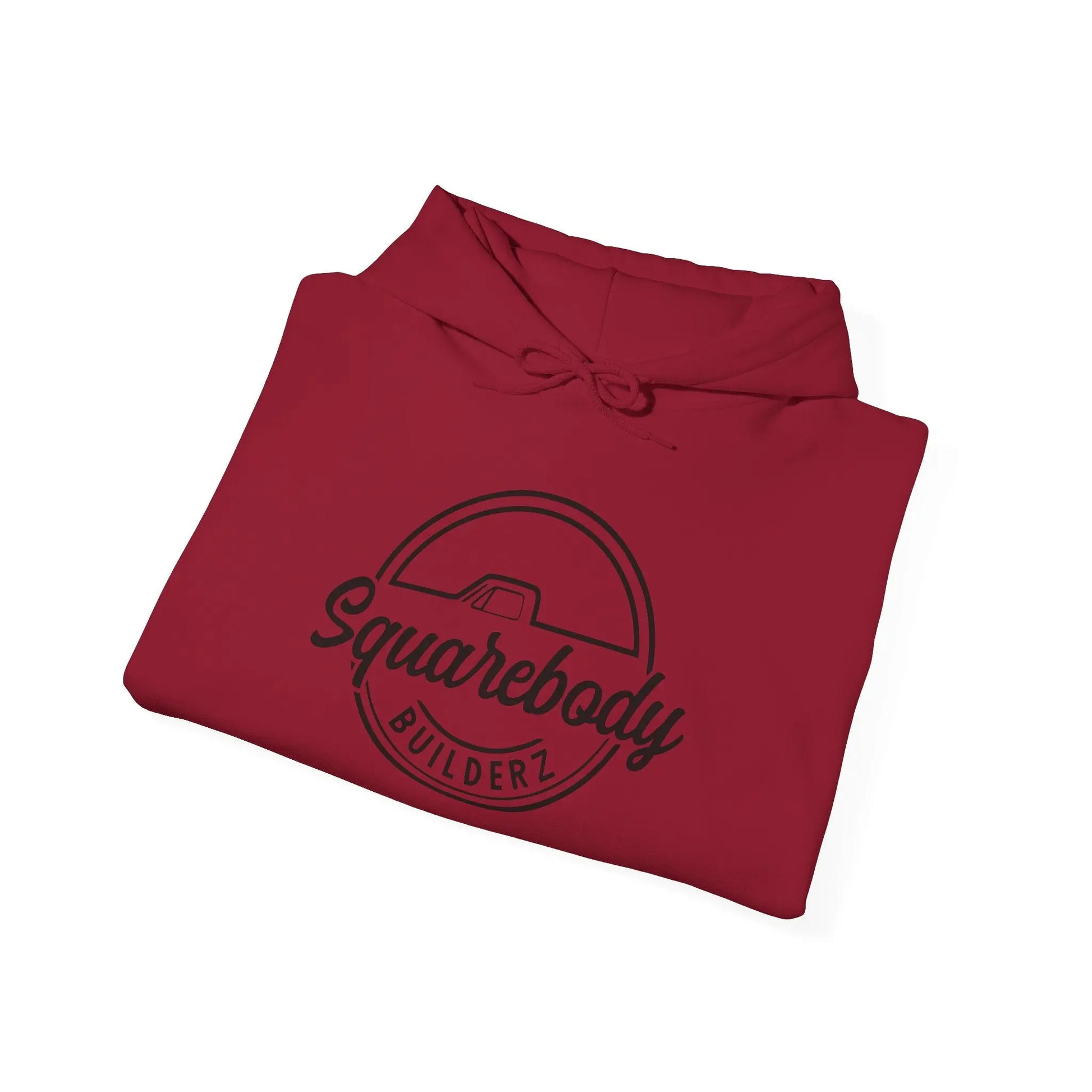 Squarebody Builderz Round Circle Design hooded sweater Printify
