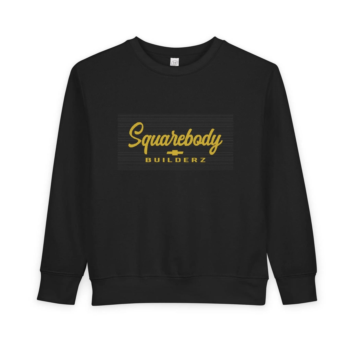 Squarebody Builderz Toddler Sweatshirt, Kids Casual Wear, Children's Gift, Cute Toddler Apparel, Unisex Kids Fashion Printify