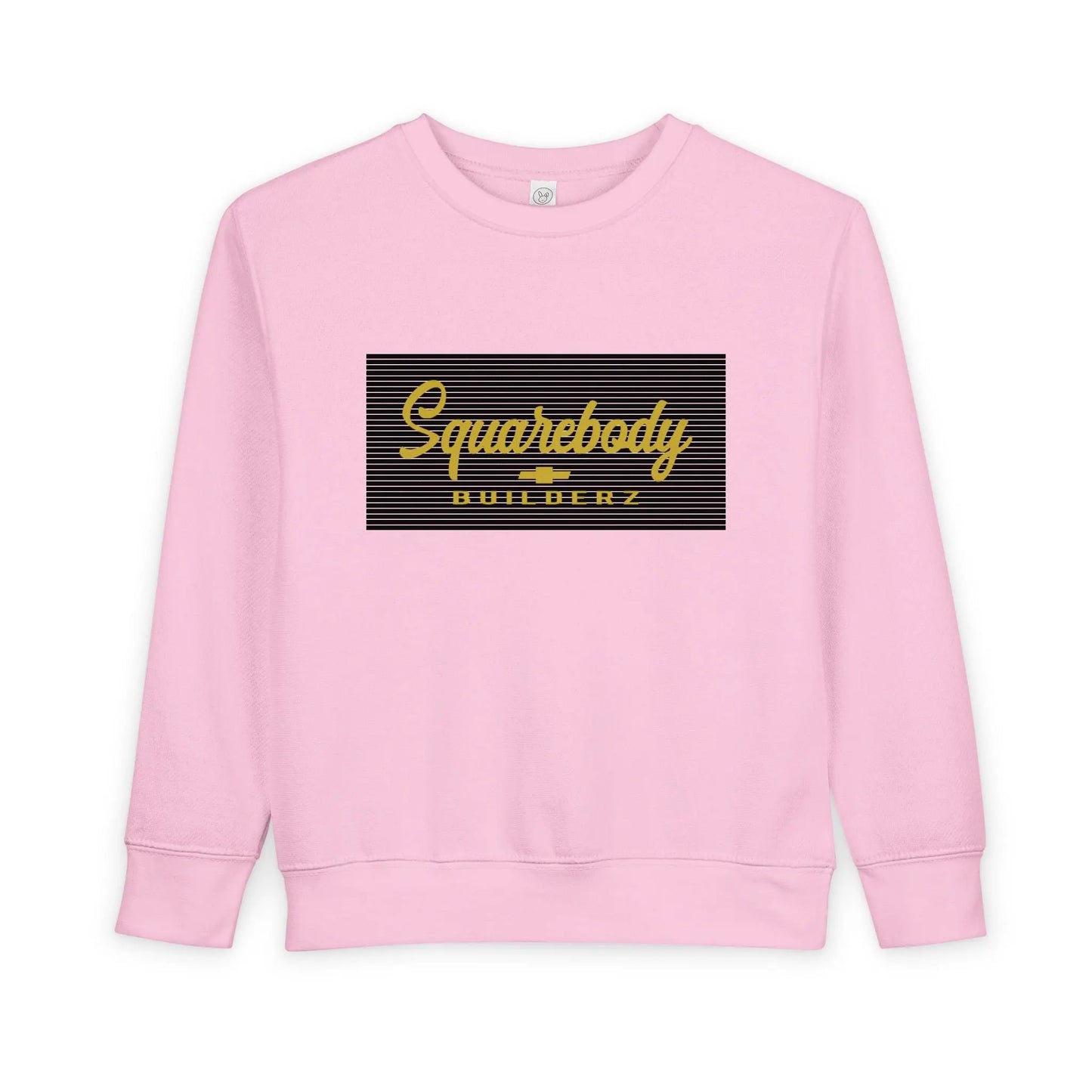 Squarebody Builderz Toddler Sweatshirt, Kids Casual Wear, Children's Gift, Cute Toddler Apparel, Unisex Kids Fashion Printify