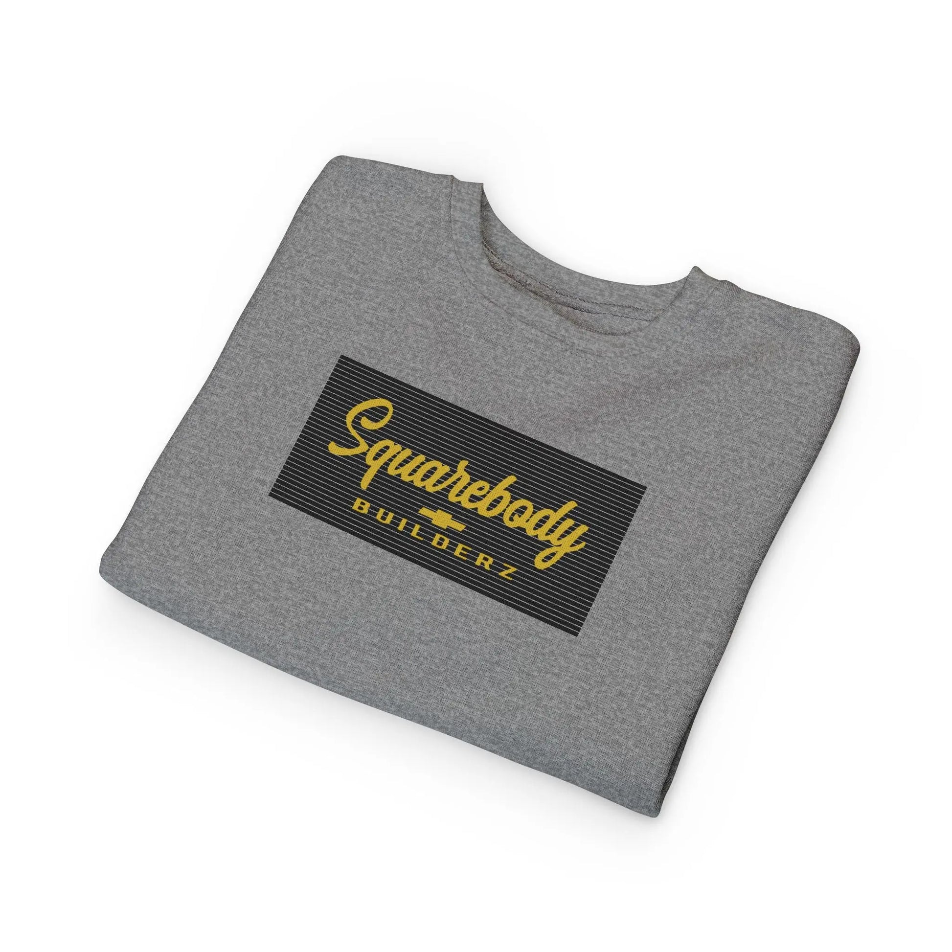 Squarebody Builderz Toddler Sweatshirt, Kids Casual Wear, Children's Gift, Cute Toddler Apparel, Unisex Kids Fashion Printify