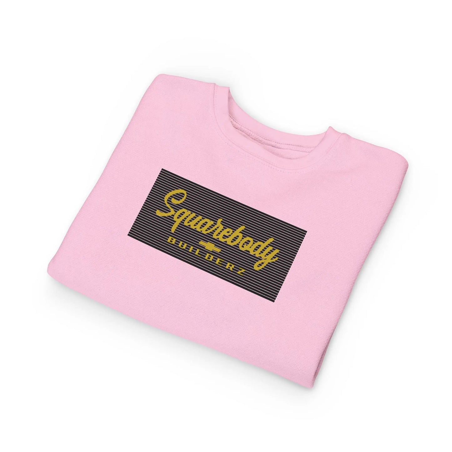 Squarebody Builderz Toddler Sweatshirt, Kids Casual Wear, Children's Gift, Cute Toddler Apparel, Unisex Kids Fashion Printify