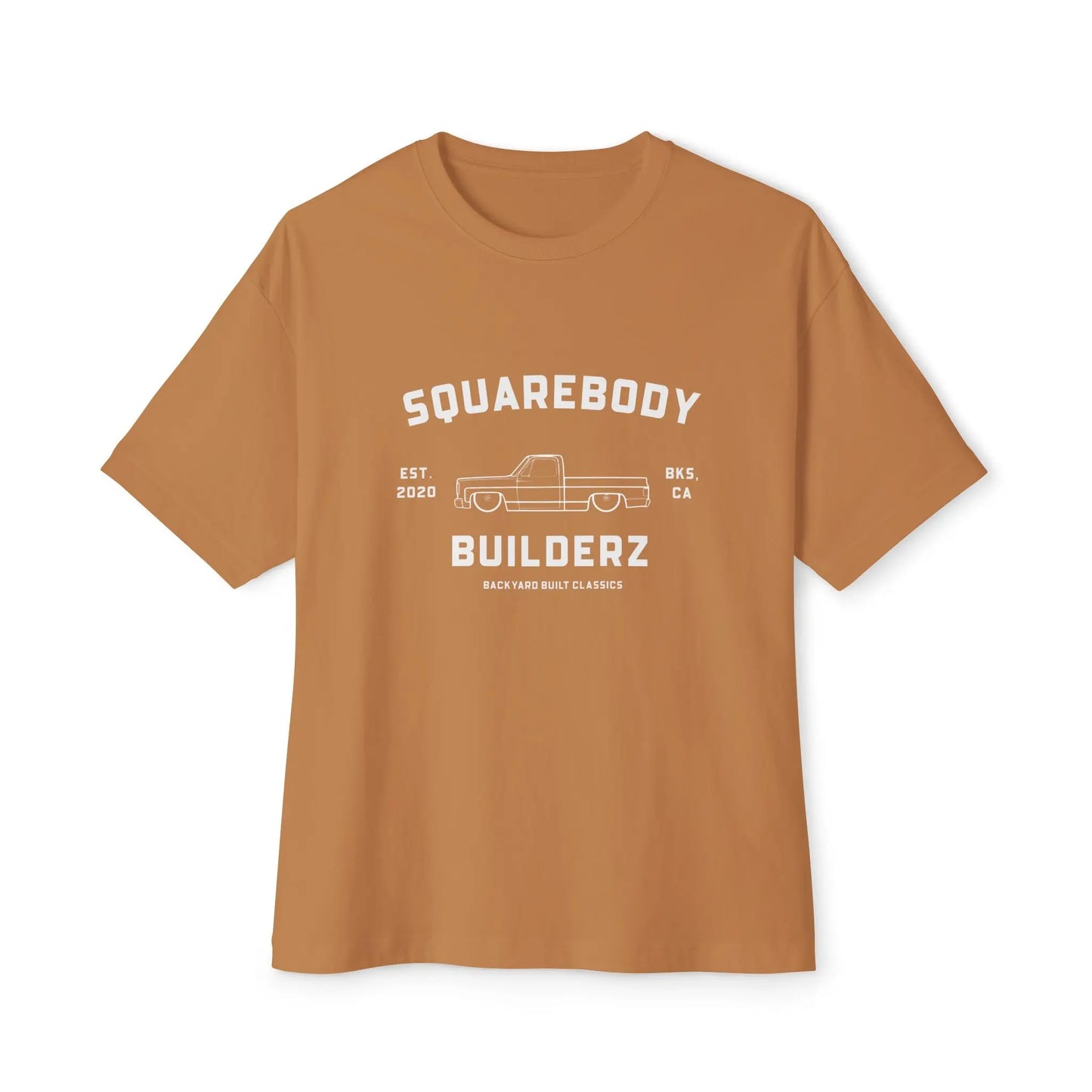 Squarebody C10 Backyard built Logo Tshirt Oversized Box Tee Printify