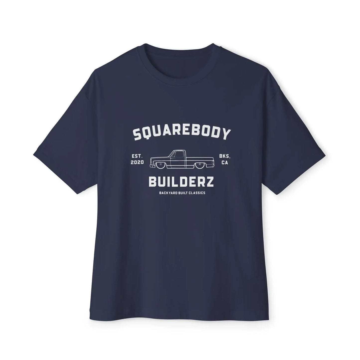 Squarebody C10 Backyard built Logo Tshirt Oversized Box Tee Printify