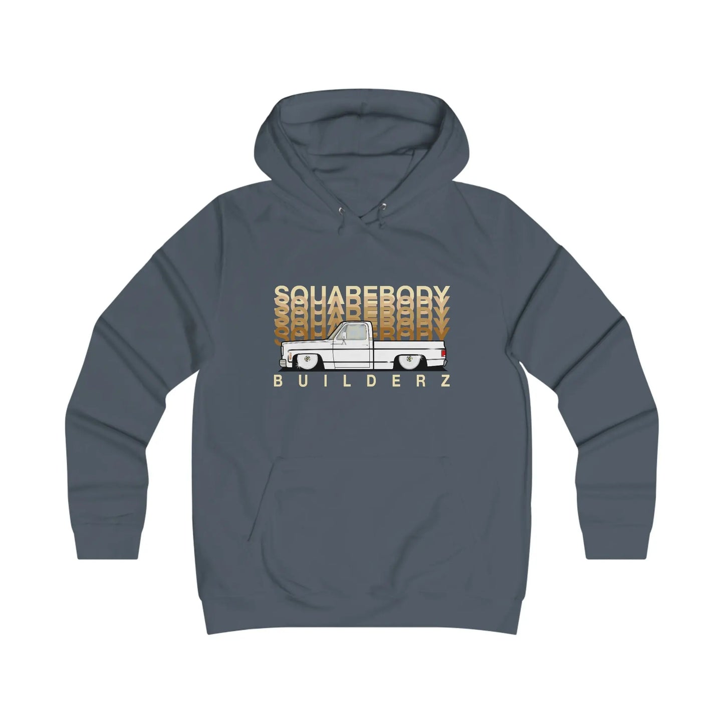 Squarebody C10 FADED Series Women's College Hoodie Printify