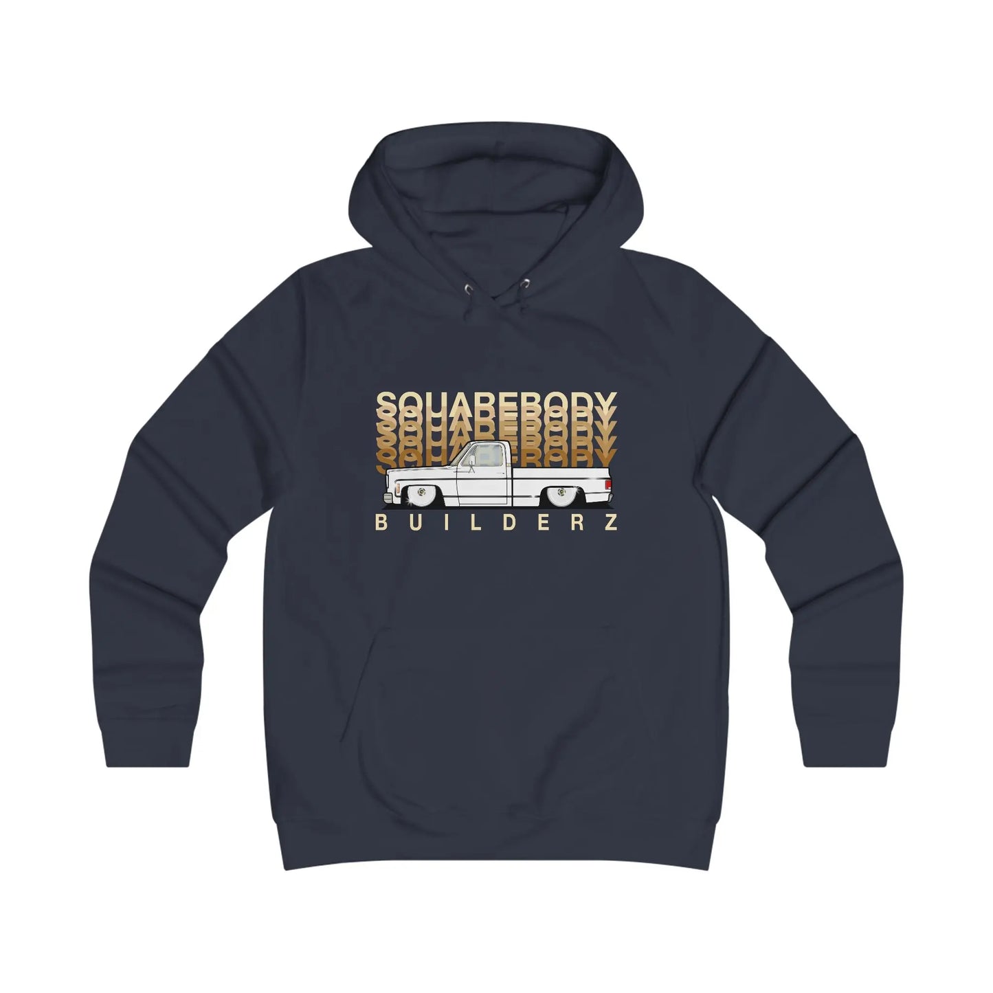 Squarebody C10 FADED Series Women's College Hoodie Printify