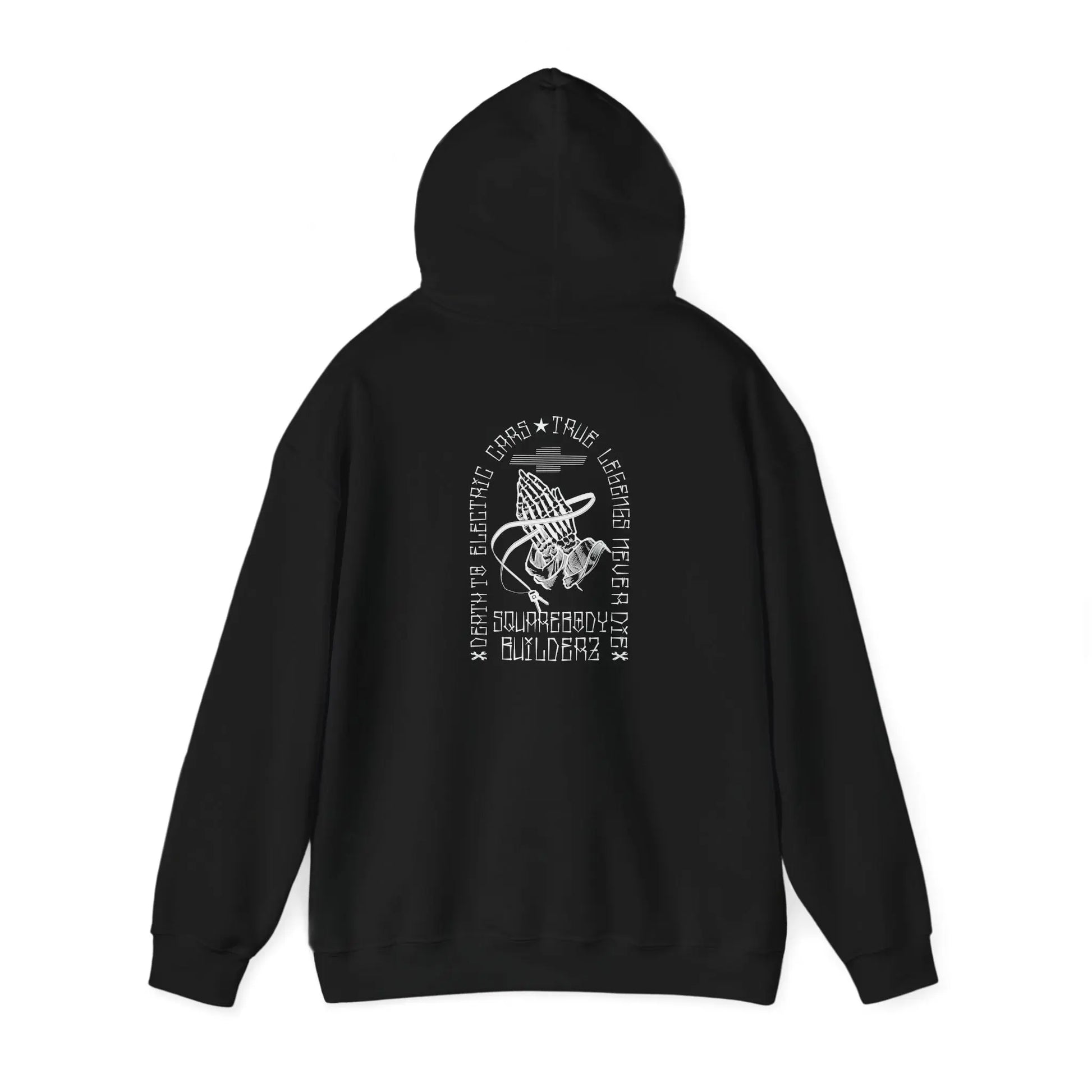TRUE LEGENDS never DIE Hooded Sweatshirt Printify