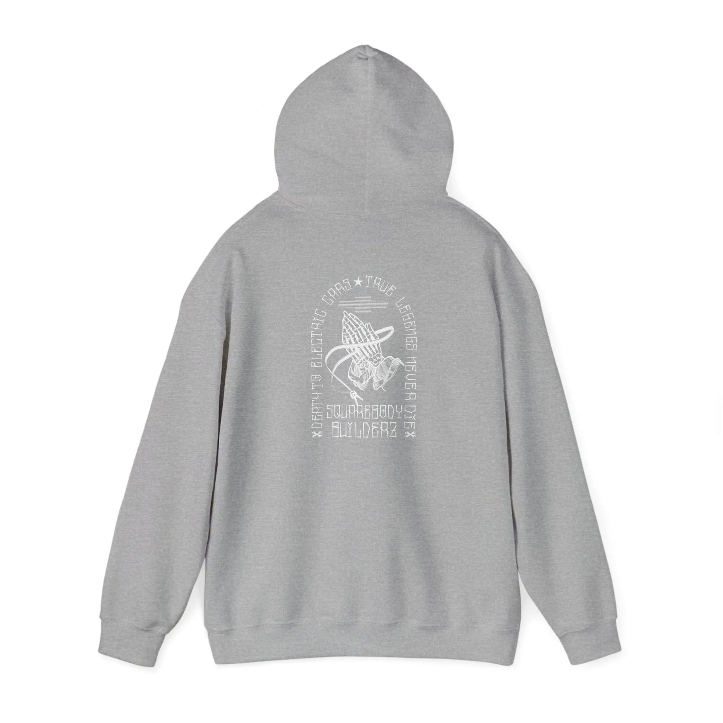 TRUE LEGENDS never DIE Hooded Sweatshirt Printify