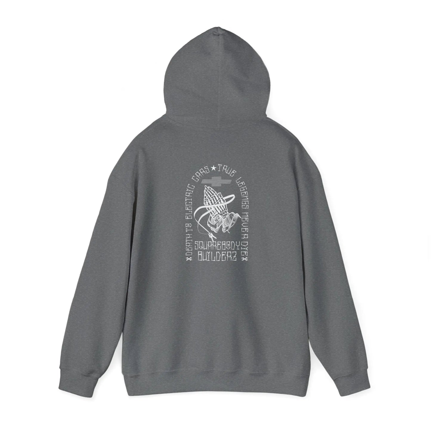 TRUE LEGENDS never DIE Hooded Sweatshirt Printify