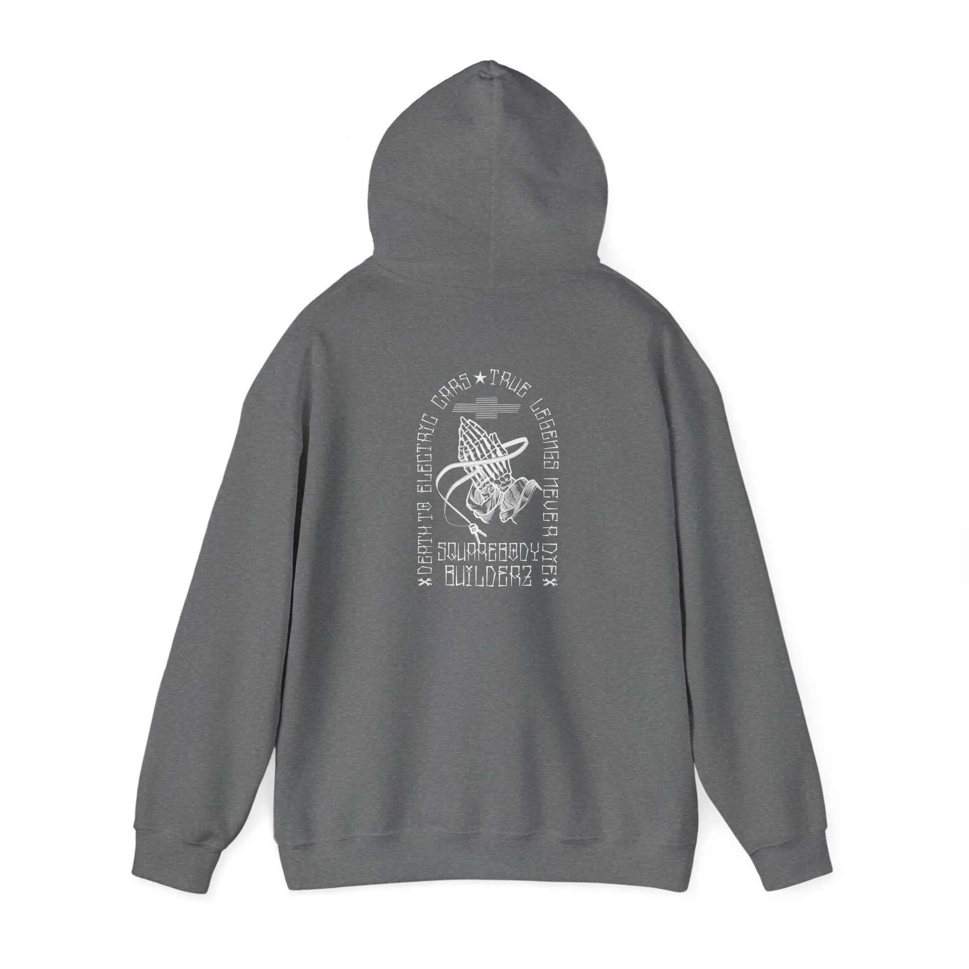 TRUE LEGENDS never DIE Hooded Sweatshirt Printify