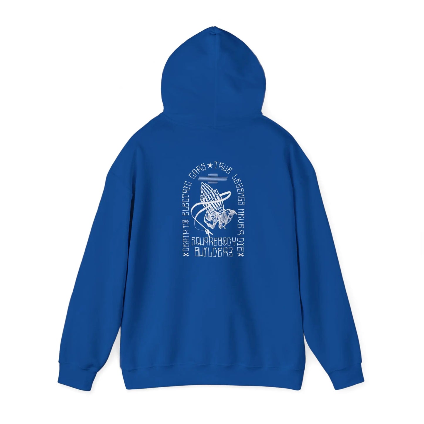 TRUE LEGENDS never DIE Hooded Sweatshirt Printify