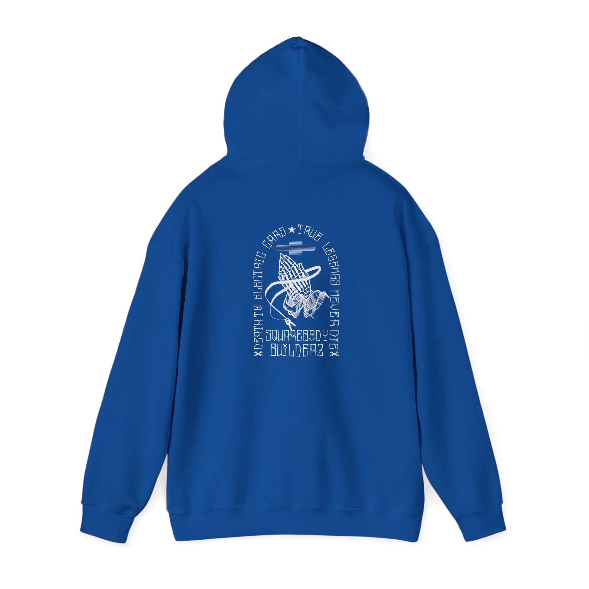 TRUE LEGENDS never DIE Hooded Sweatshirt Printify