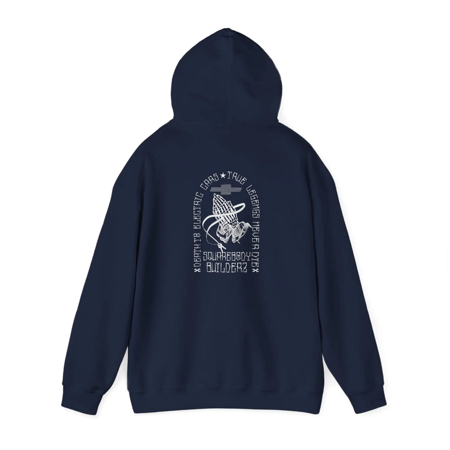 TRUE LEGENDS never DIE Hooded Sweatshirt Printify
