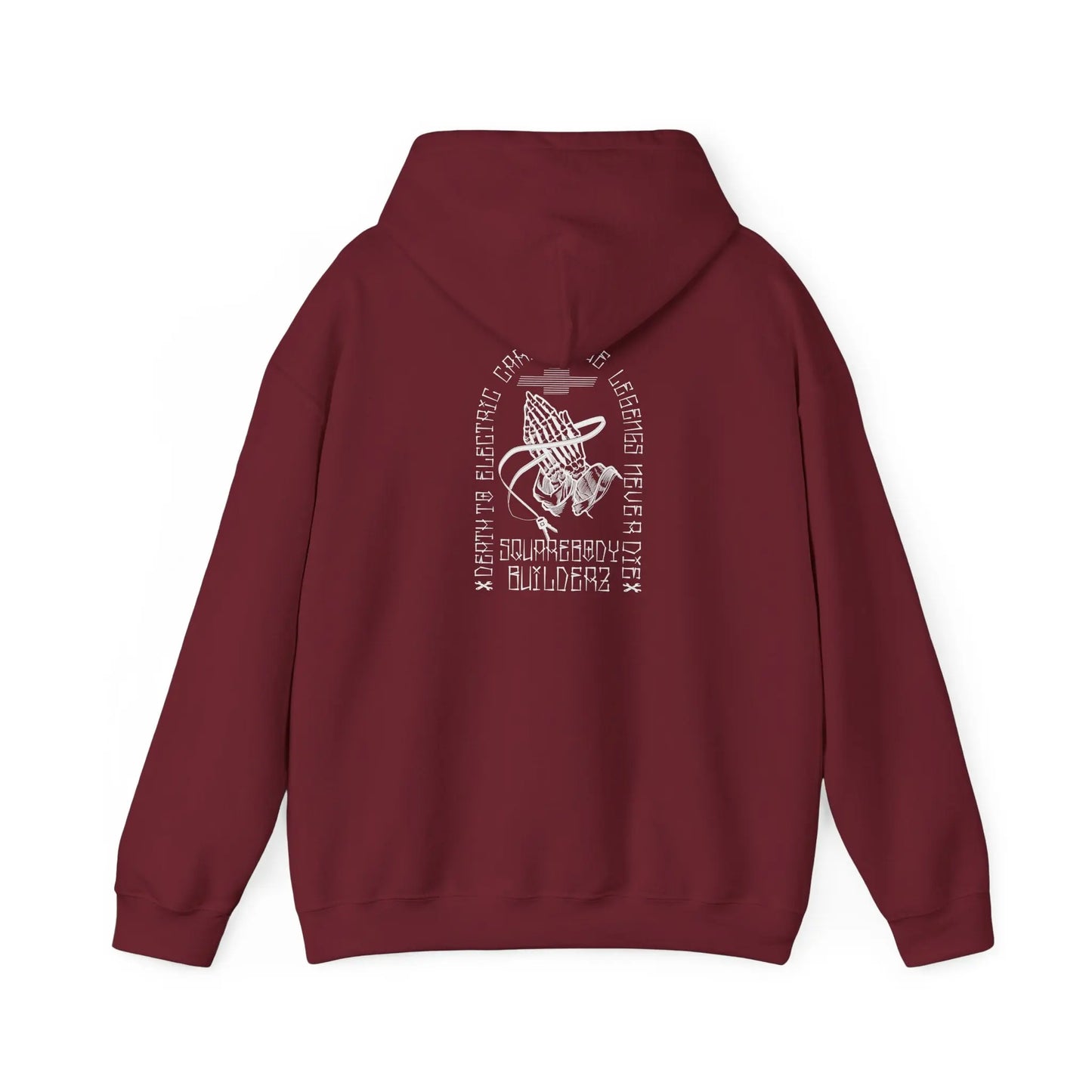 TRUE LEGENDS never DIE Hooded Sweatshirt Printify