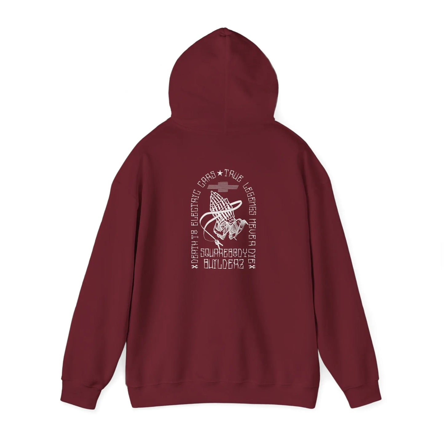 TRUE LEGENDS never DIE Hooded Sweatshirt Printify