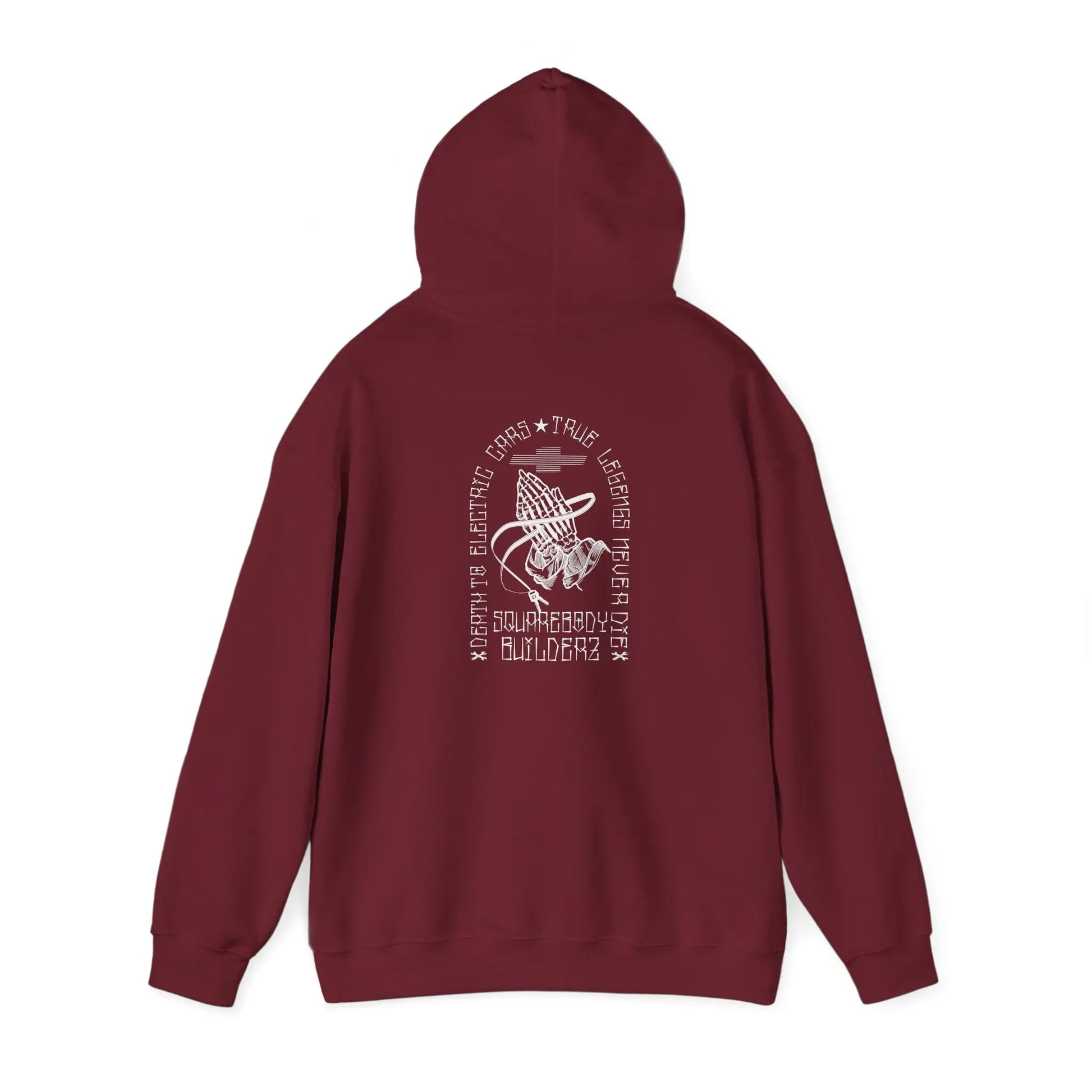 TRUE LEGENDS never DIE Hooded Sweatshirt Printify