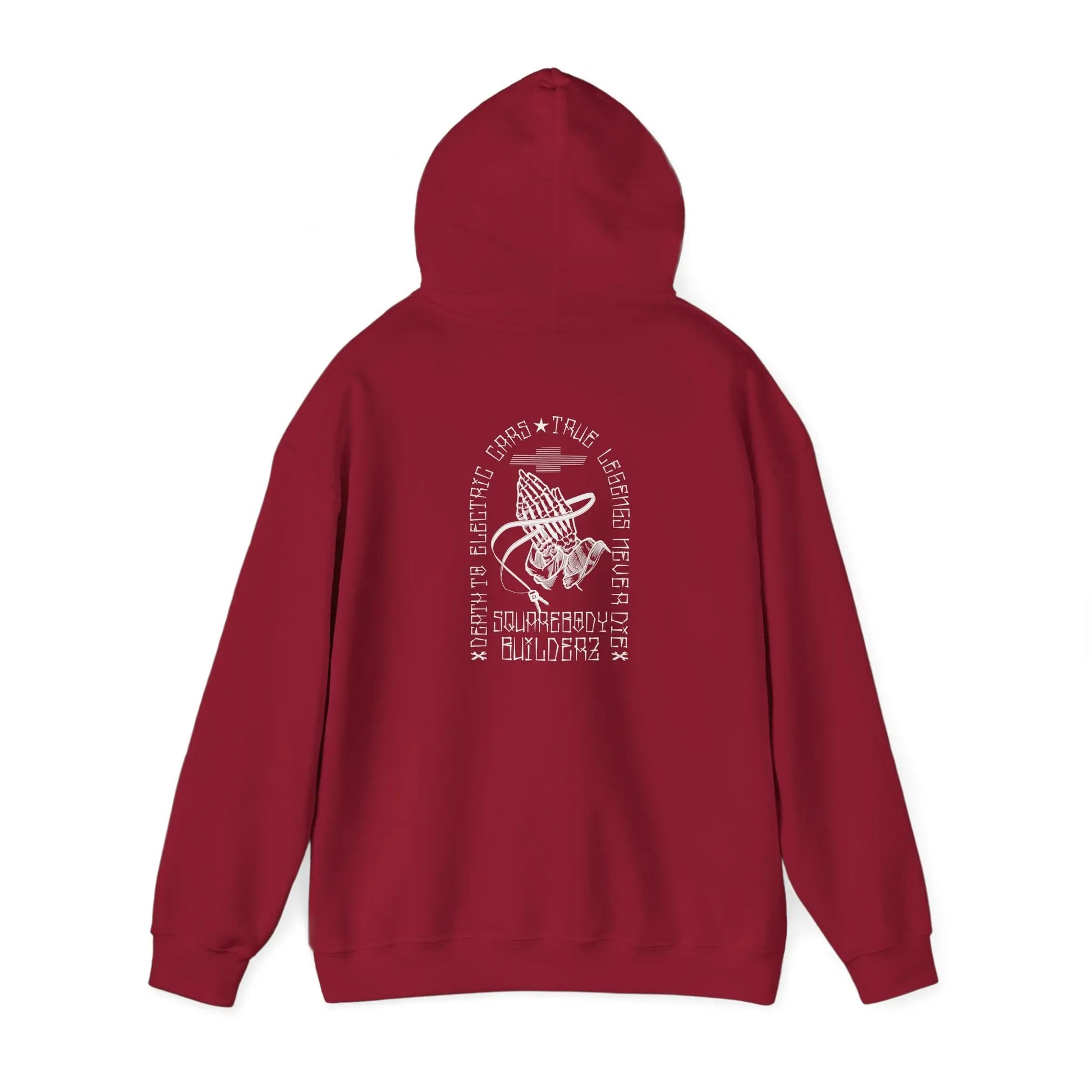 TRUE LEGENDS never DIE Hooded Sweatshirt Printify