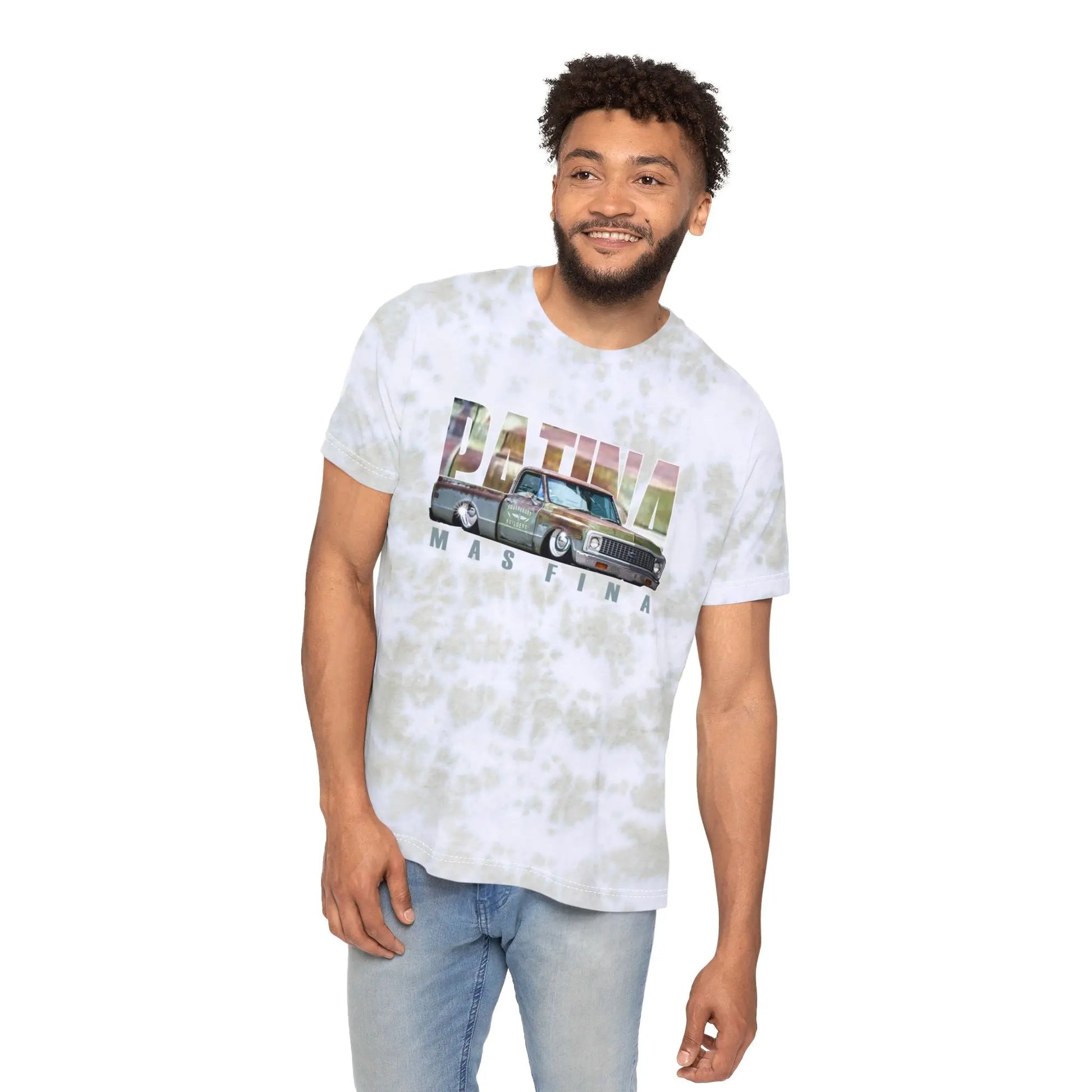 Tie-Dyed T-Shirt " PATINA MAS FINA " Printify