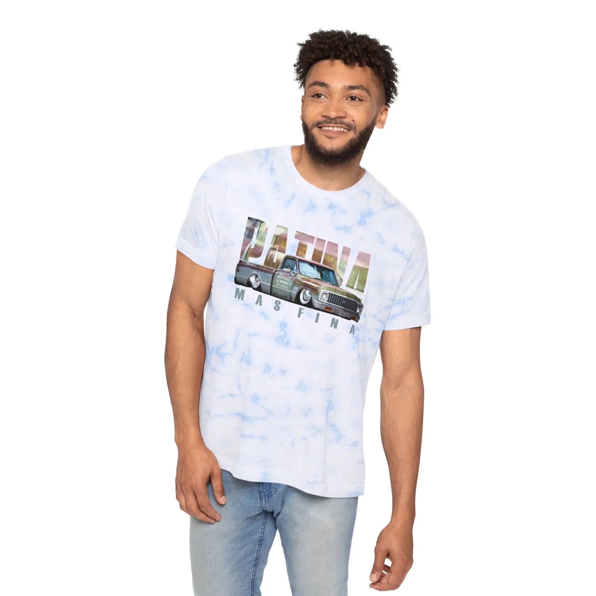 Tie-Dyed T-Shirt " PATINA MAS FINA " Printify
