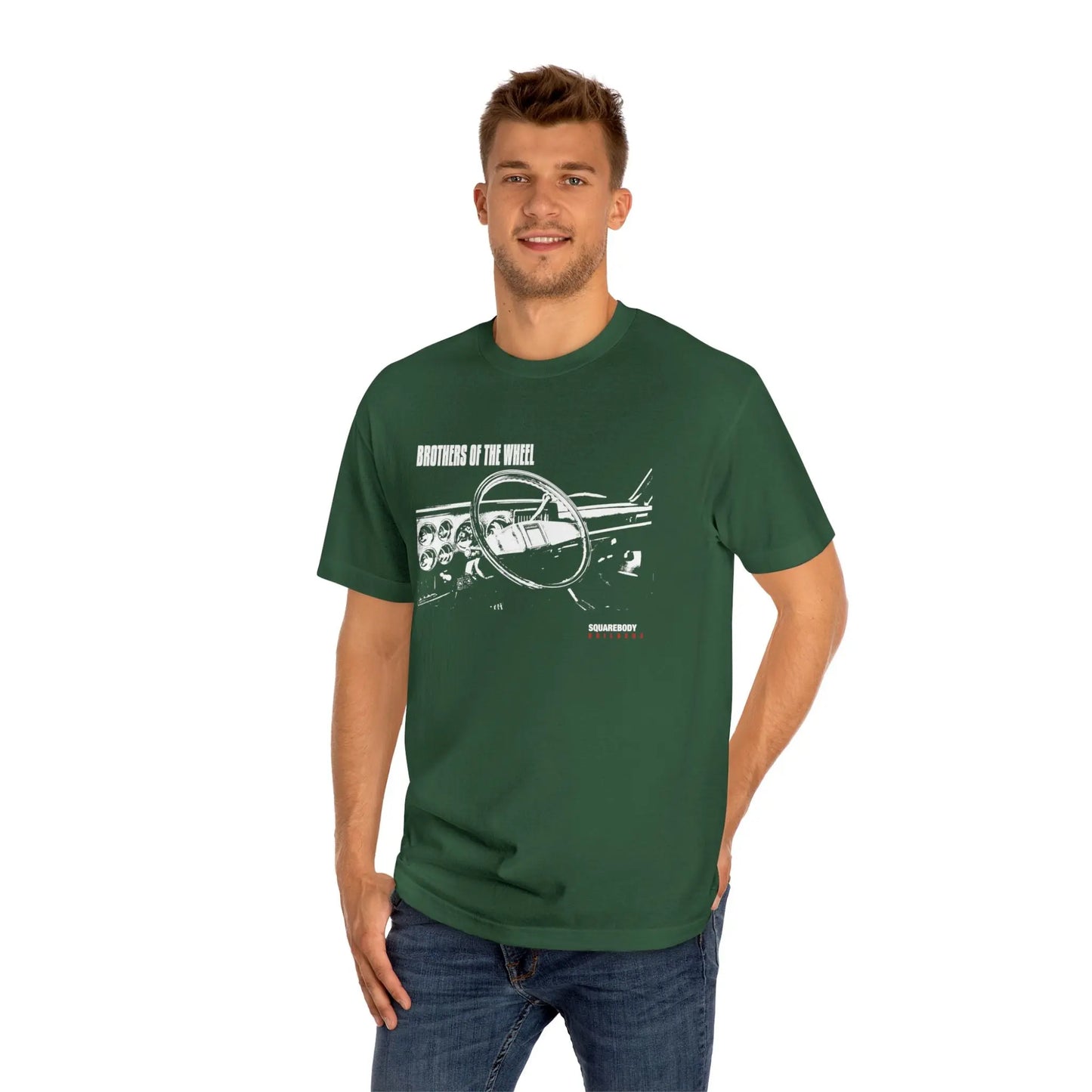 Vintage Classic 73-87 C10 Steering Wheel T-Shirt Printify