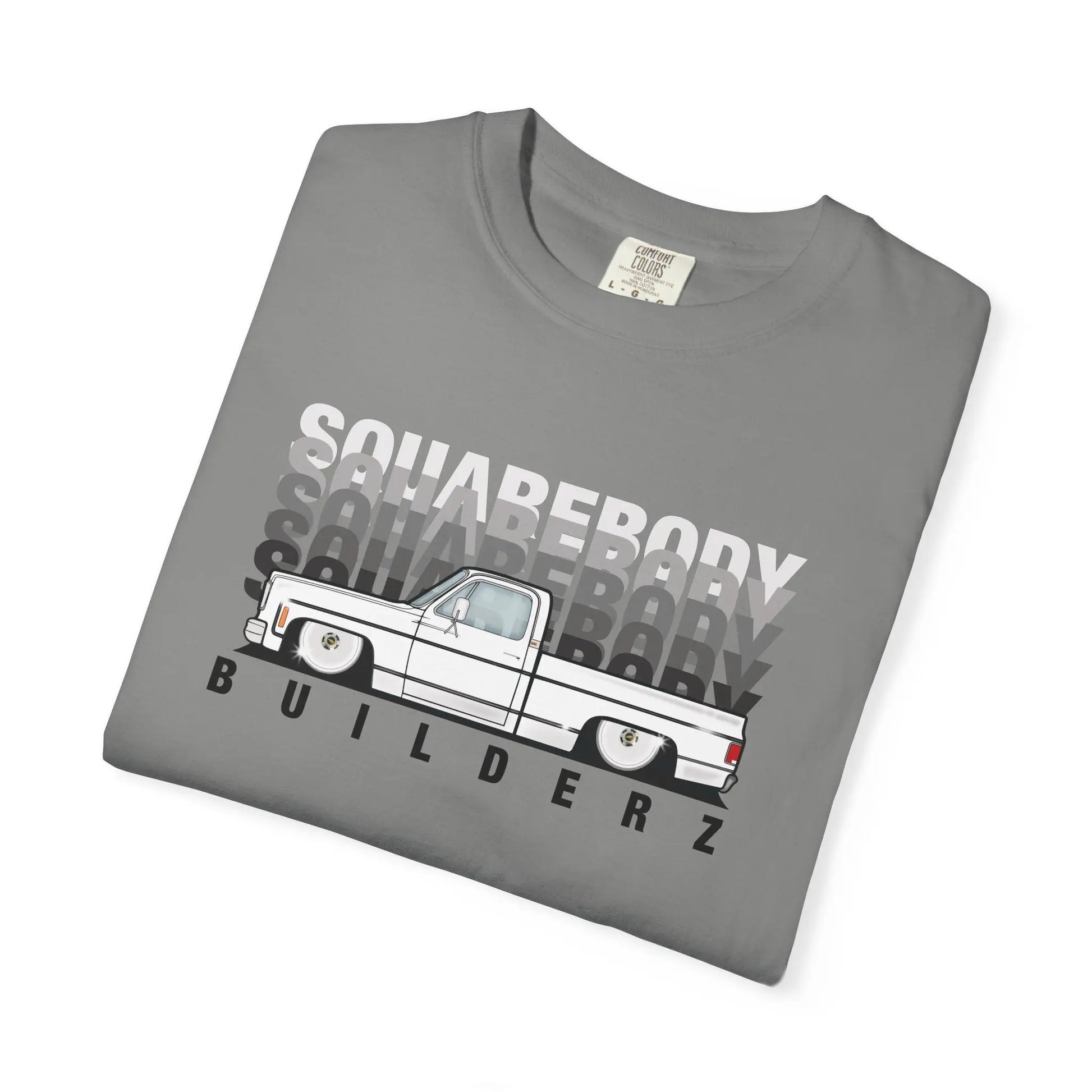 Vintage Wash Chevy C10 T-Shirt blk/wht Printify