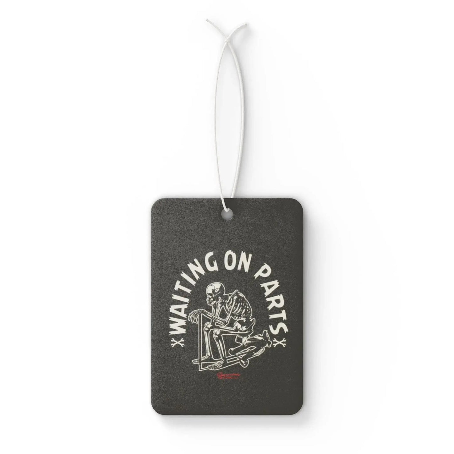 "Waiting on Parts"   Car Air Freshener Printify