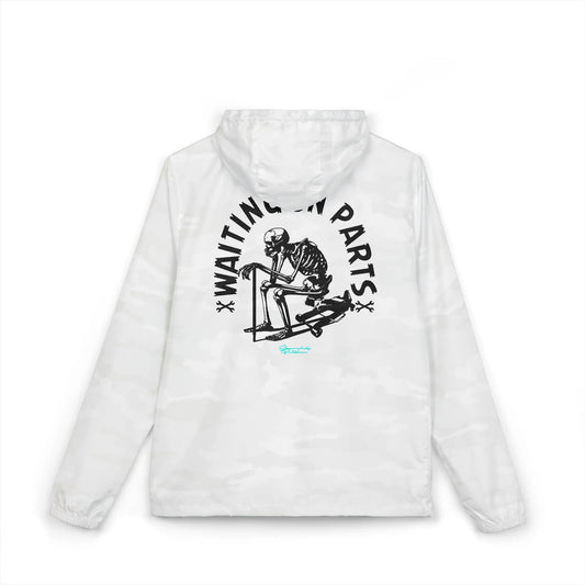 "Waiting on Parts" Windbreaker Jacket Printify