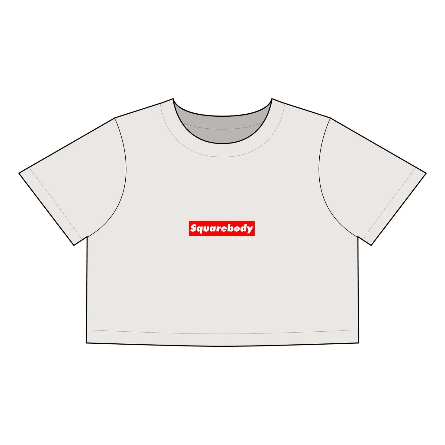 Women's Vintage Heavy Faded Crop Tee Printify