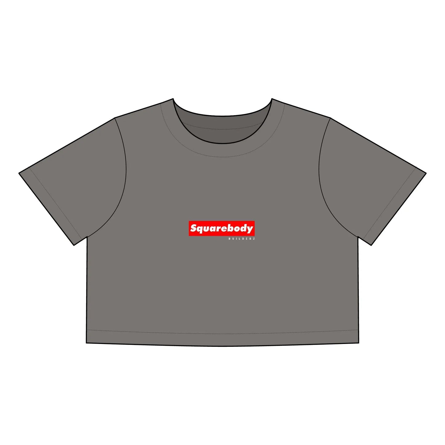 Women's Vintage Heavy Faded Crop Tee Printify