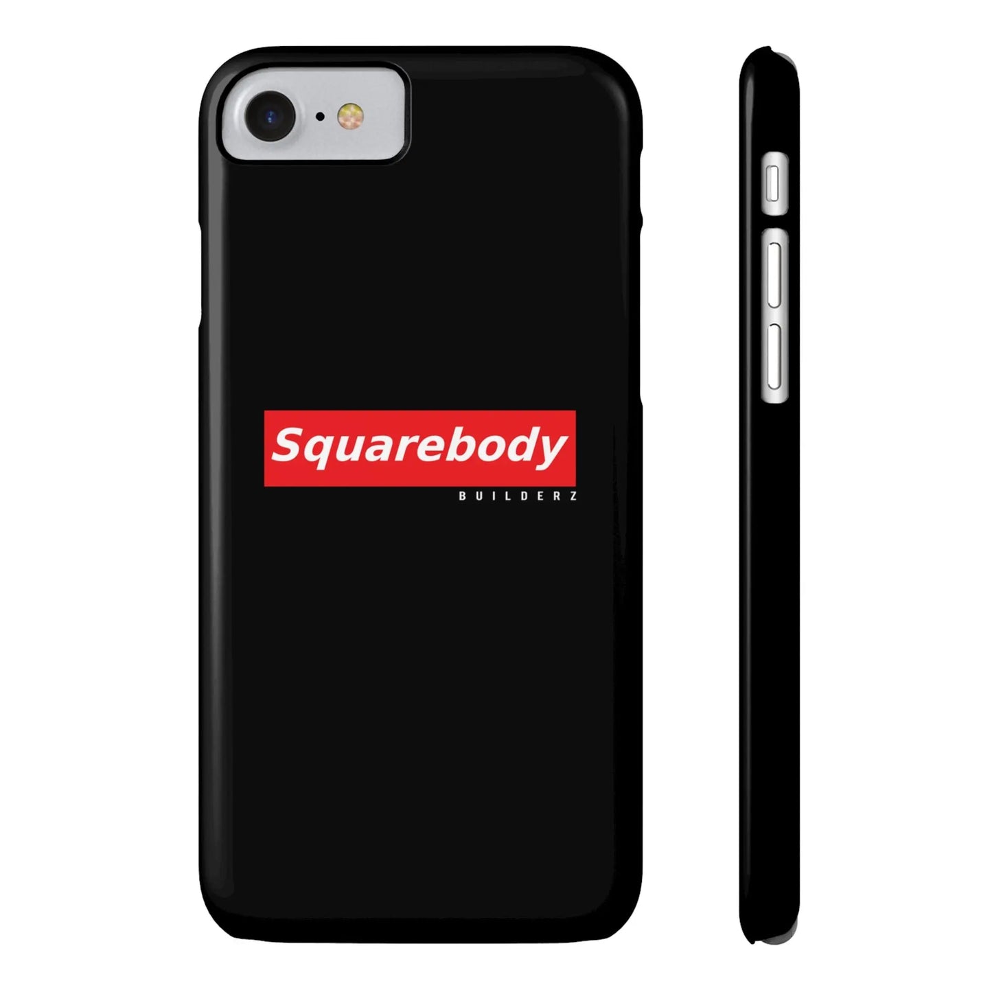 iPHONE Slim Phone Cases Squarebody Builderz SUPREME Printify