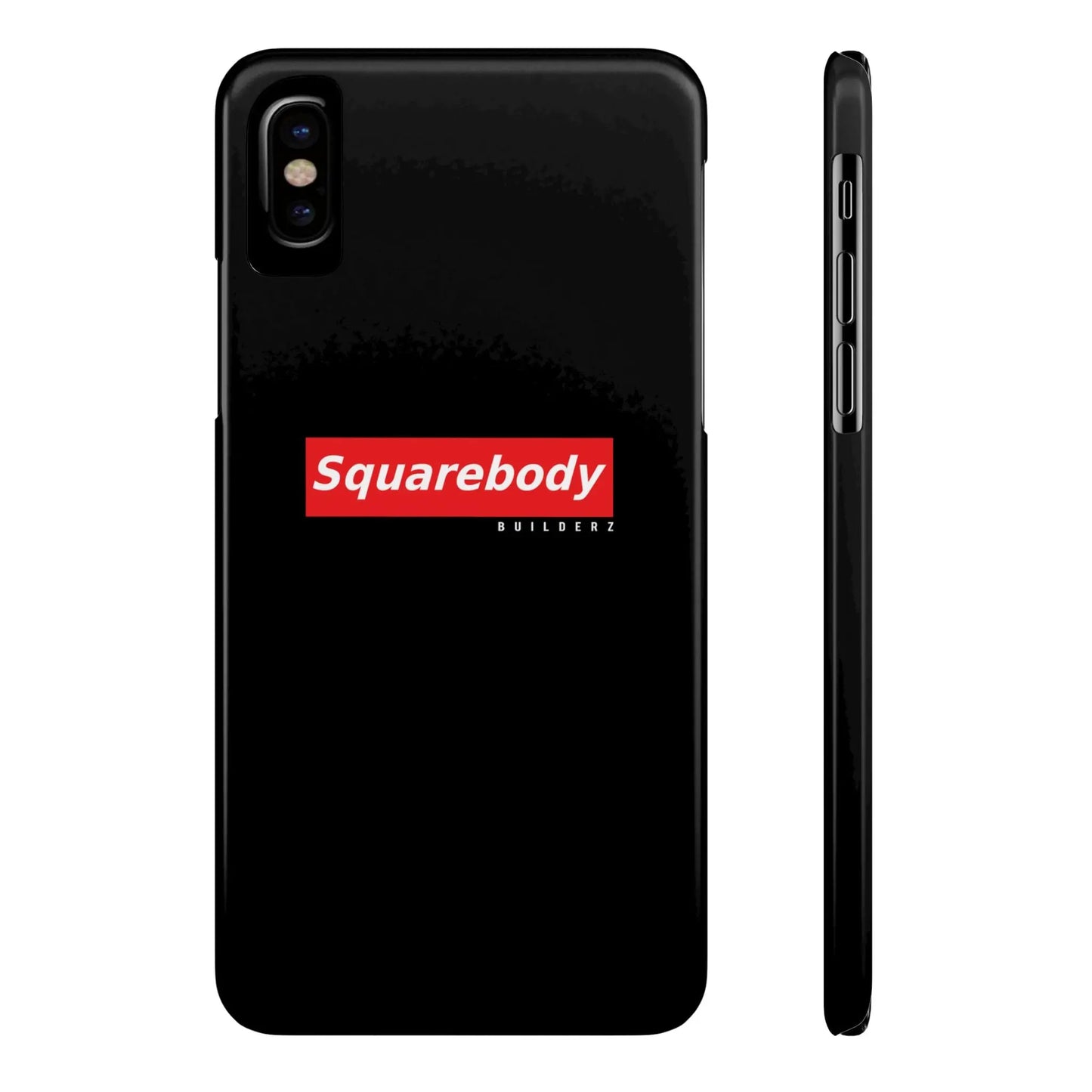iPHONE Slim Phone Cases Squarebody Builderz SUPREME Printify