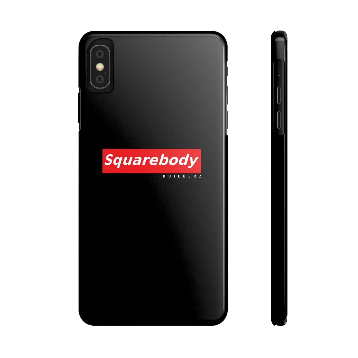 iPHONE Slim Phone Cases Squarebody Builderz SUPREME Printify
