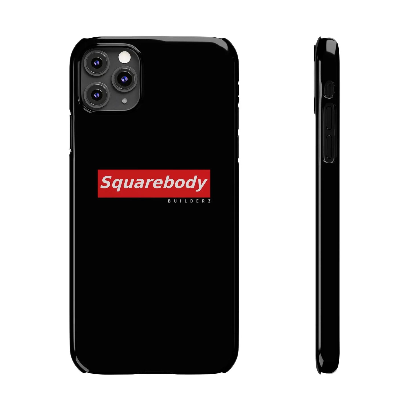 iPHONE Slim Phone Cases Squarebody Builderz SUPREME Printify