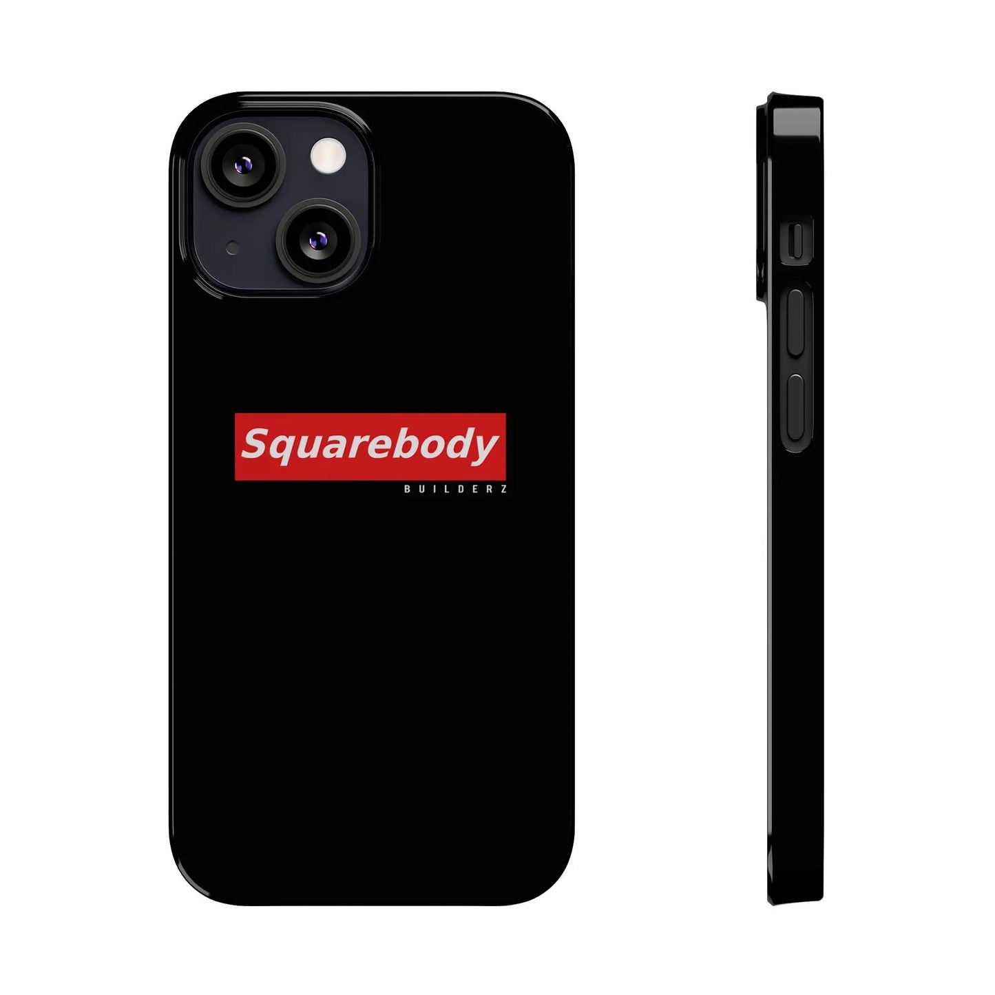 iPHONE Slim Phone Cases Squarebody Builderz SUPREME Printify