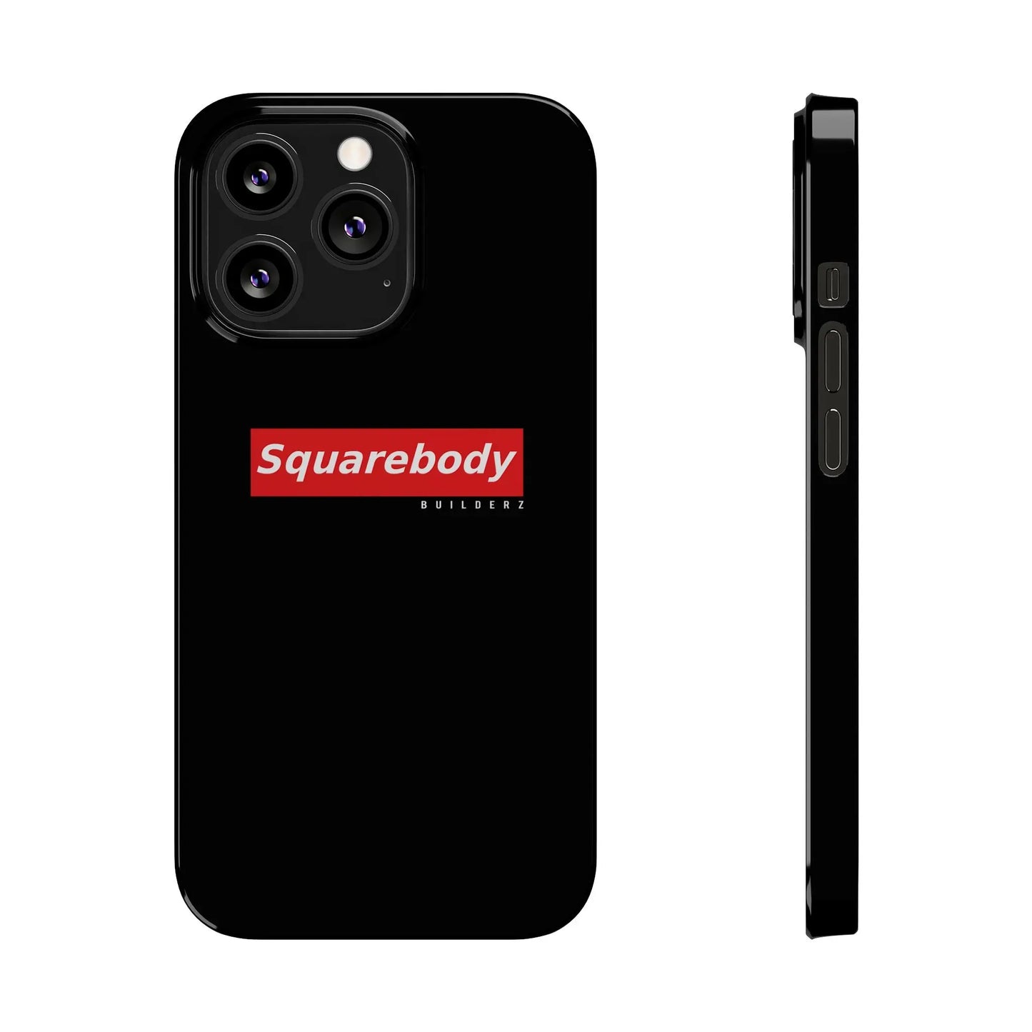 iPHONE Slim Phone Cases Squarebody Builderz SUPREME Printify