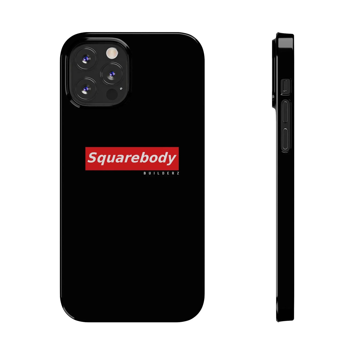 iPHONE Slim Phone Cases Squarebody Builderz SUPREME Printify