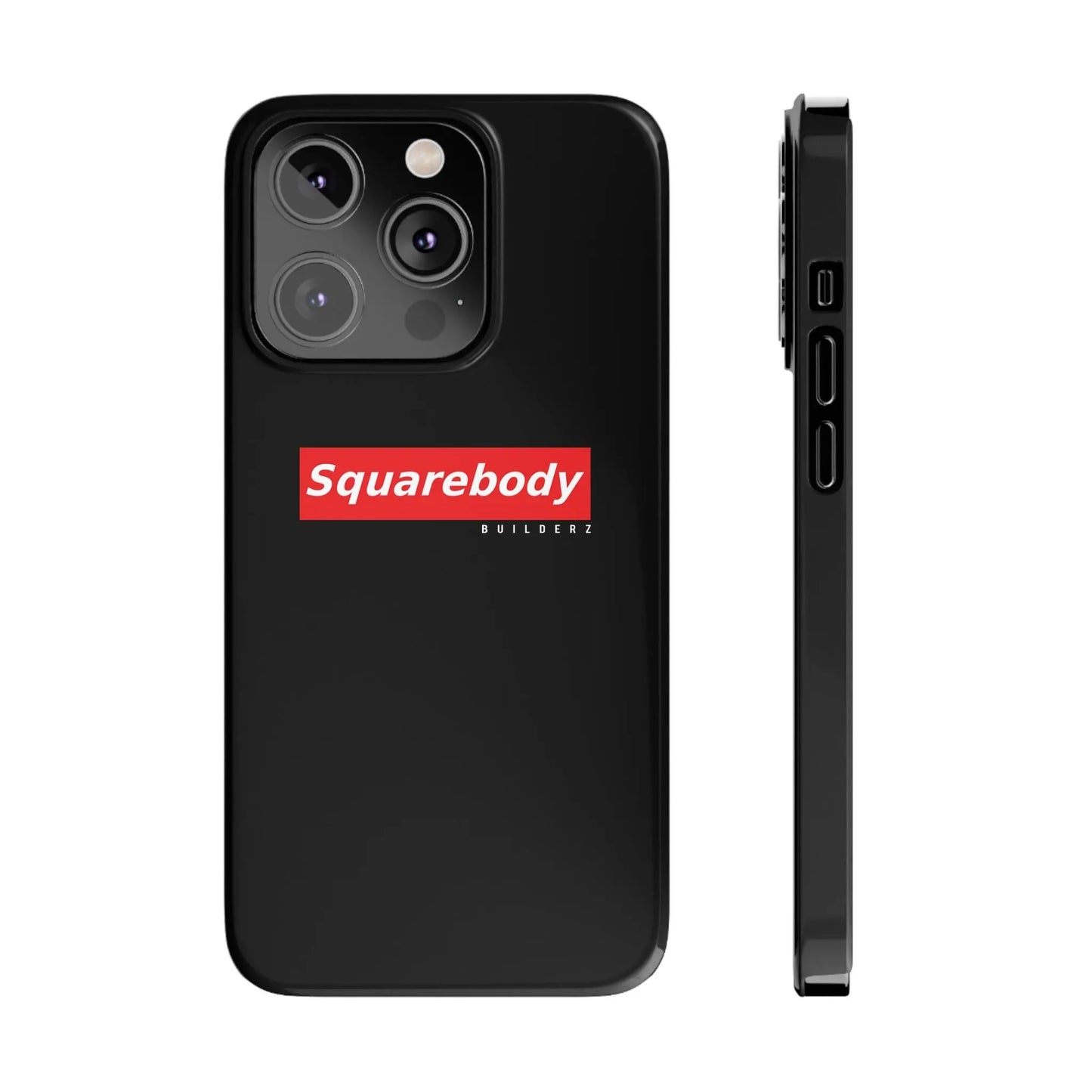 iPHONE Slim Phone Cases Squarebody Builderz SUPREME Printify