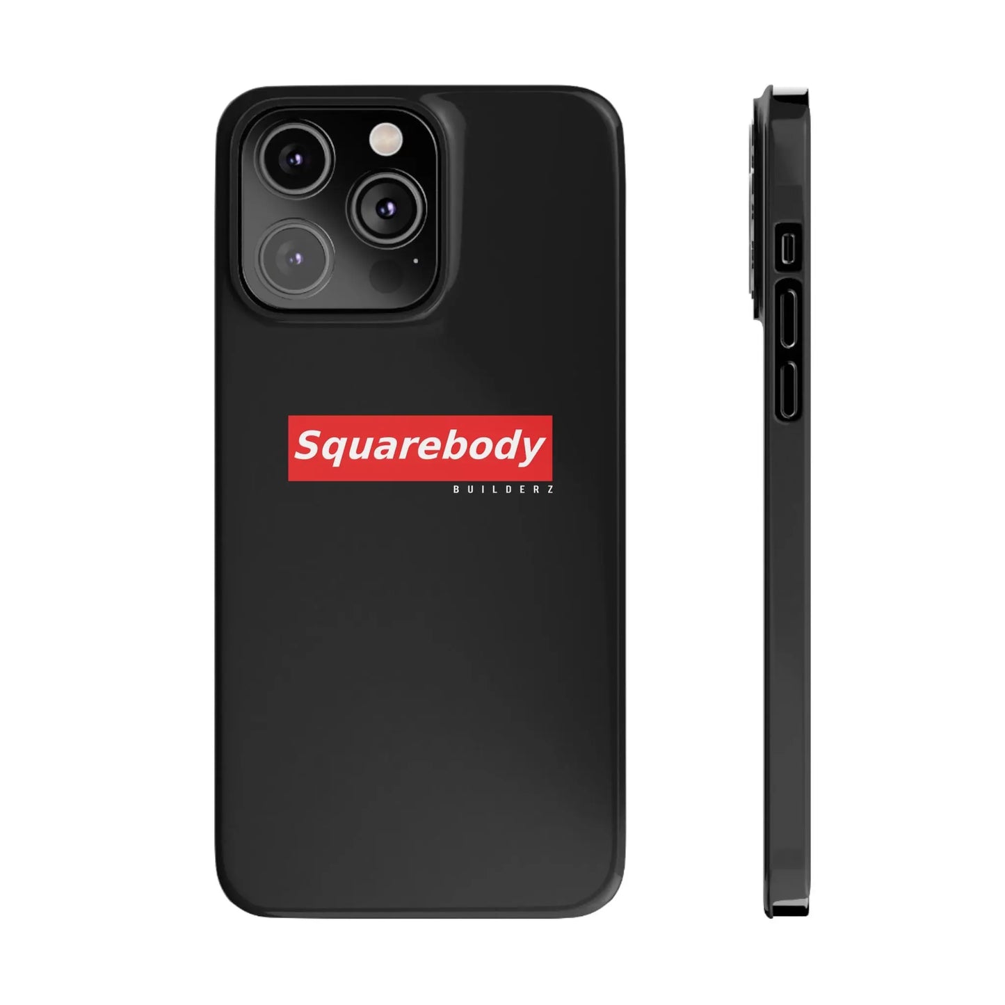 iPHONE Slim Phone Cases Squarebody Builderz SUPREME Printify