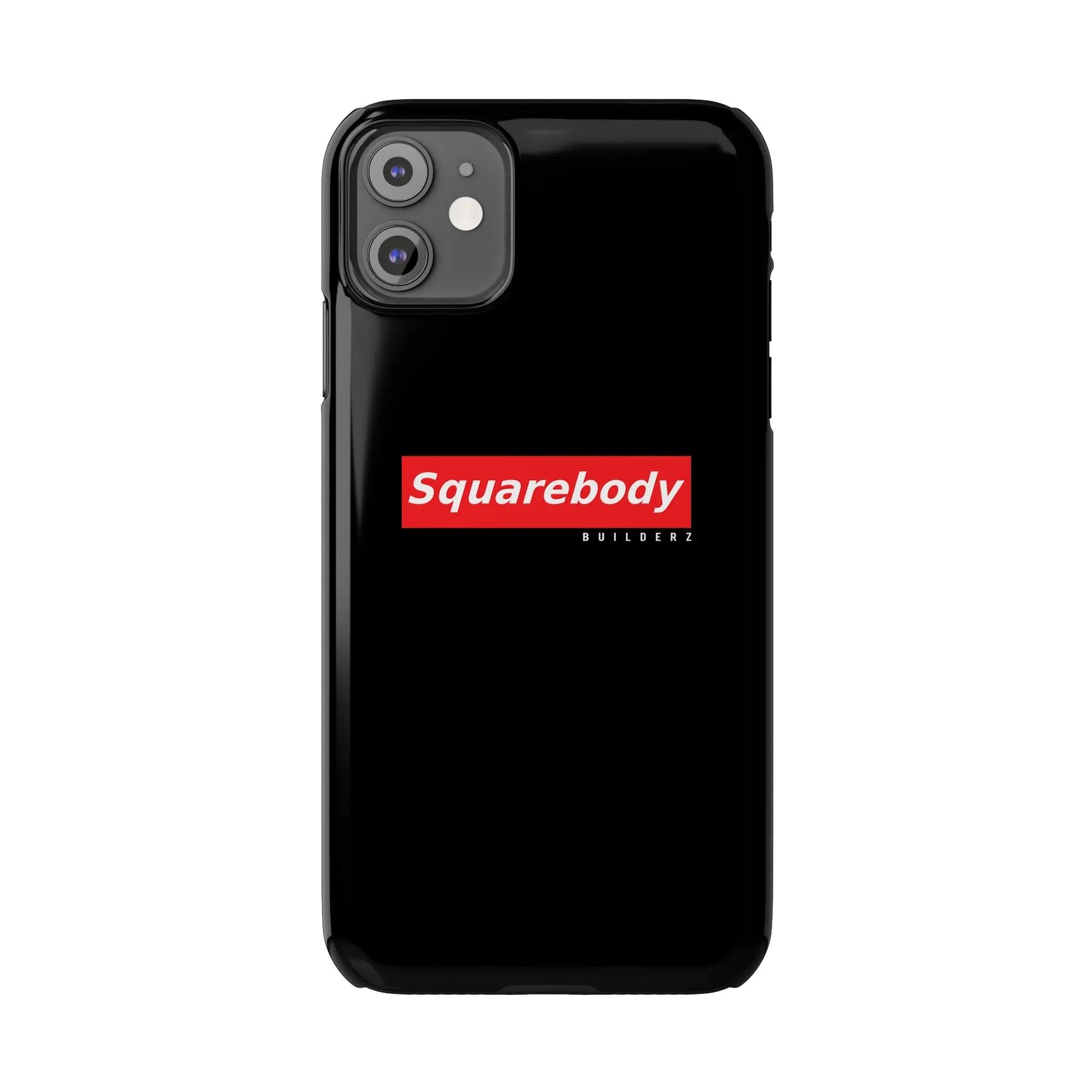 iPHONE Slim Phone Cases Squarebody Builderz SUPREME Printify