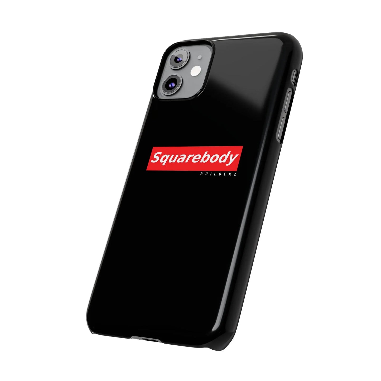 iPHONE Slim Phone Cases Squarebody Builderz SUPREME Printify