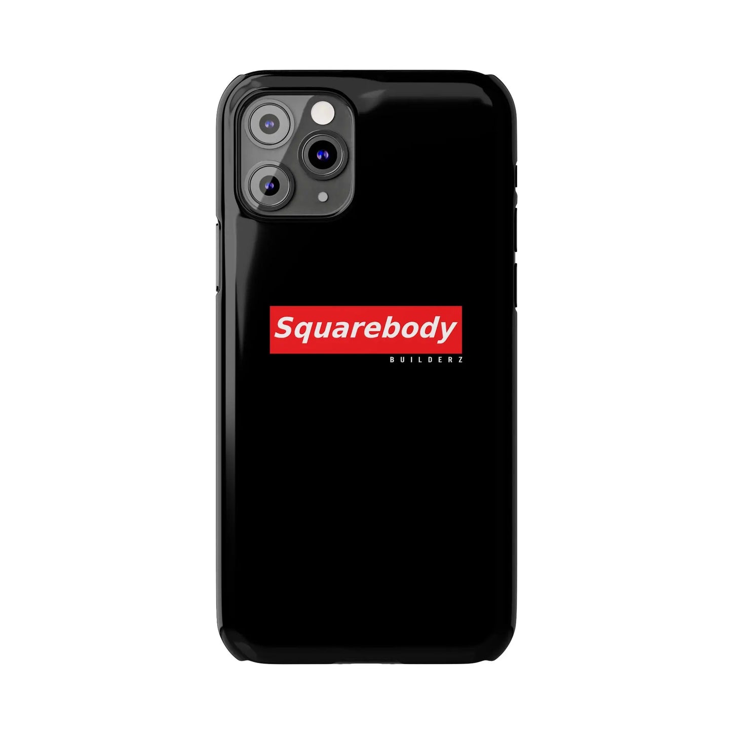 iPHONE Slim Phone Cases Squarebody Builderz SUPREME Printify